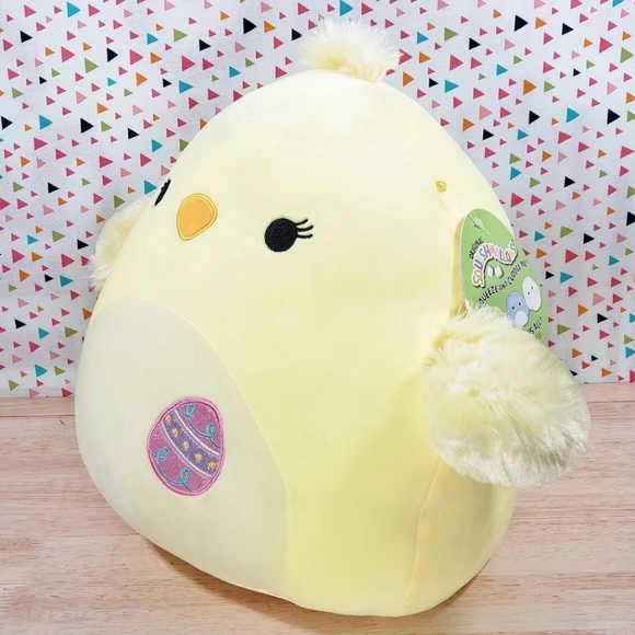 Squishmallow Aimee the Chick 13" Ultrasoft Stuffed Easter Holiday Plush Toy NWT - Picture 6 of 12